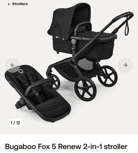 Bugaboo Fox Renew Black