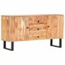 Sideboard 150x40x75 cm Solid Acacia Wood Image 9