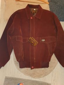 Genuine Italian suede jacket