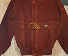 Genuine Italian suede jacket