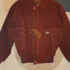 Genuine Italian suede jacket
