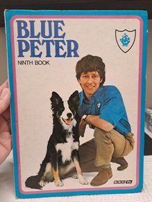 1972 Blue Peter Ninth Book Vintage BBC Annual