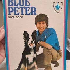 1972 Blue Peter Ninth Book Vintage BBC Annual