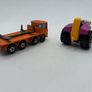 Vintage Matchbox Super Fast Mod Tractor and Pipe truck Image 3