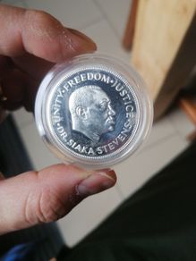 1974 Sierra Leone Silver Proof Coin