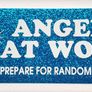 Angel stickers bumper stickers 7x20cm Image 5