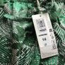BNWTS M&S Ladies Green Tropical Leaf Shorts size 14 including postage Image 3