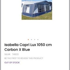 Isabella Caravan Awning