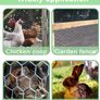 Chicken Wire Mesh  35CM by 15M Garden Animal Barrier Fence, 1 inch Mesh Fence for Pet,Rabbit,Poultry Image 6