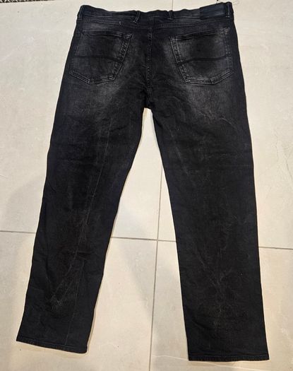 Eighty Four Men's Straight Fit Jeans - W38 L31 - Washed Black