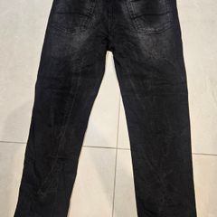 Eighty Four Men's Straight Fit Jeans - W38 L31 - Washed Black