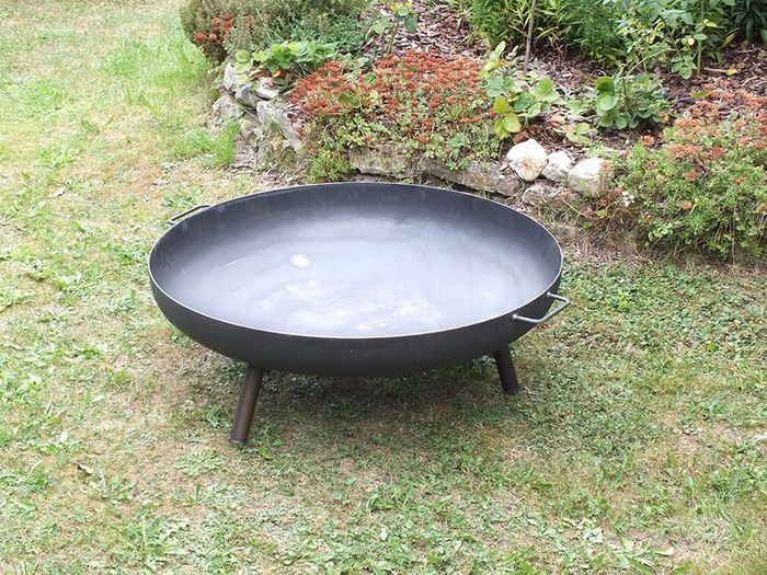 Large Round Fire Pit Bowl 80cm..free Nationwide Delivery