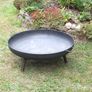 Large Round Fire Pit Bowl 80cm..free Nationwide Delivery Image 5