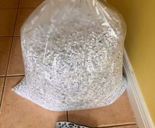 2 Bags FREE Clean dry shredded paper