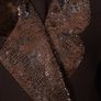 Joseph Ribkoff Vintage Brown Double Breasted Romper Snake Pattern Details 12UK/40EU Image 4