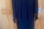 Hobbs Navy bolero cover all size 14 medium
