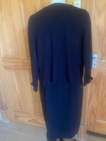 Hobbs Navy bolero cover all size 14 medium