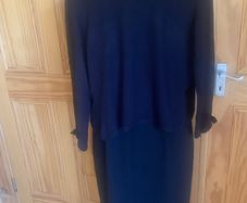 Hobbs Navy bolero cover all size 14 medium