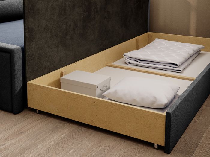 Sofa bed Fuelgo solution for unexpected guests . Big sleeping space