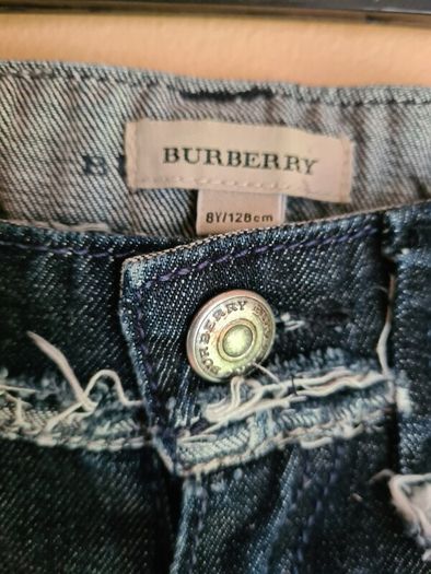boys Burberry jeans blue denim size 8 year old