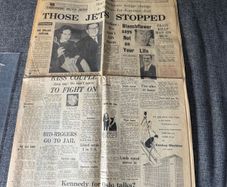 Newspaper from 1961