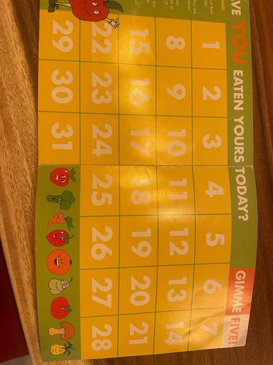 recipe book Gimme Five! Ideas For kids to eat veg and fruit