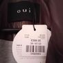 German brand Oui - Genuine Soft Nappa Leather Jacket - Dark Brown - DE 38 UK 12 - BNWT RRP 460 Image 8