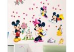 Nice Mickey Mouse Love Minnie Wall Stickers for Children's Room.