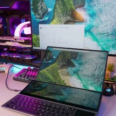 Productivity Laptop 2 Screens (16" + 14" 4K Touch) | Desktop Replacement | 10th Gen i7 | 32GB RAM | 1TB SSD