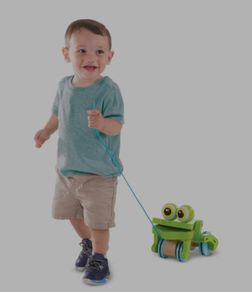 Melissa & Doug Frolicking Frog Pull Toy