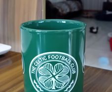 Celtic FC Mug with 'Adam' name