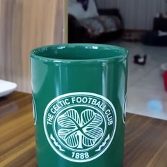 Celtic FC Mug with 'Adam' name