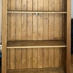 Antique Pine Bookcase