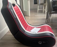 X Rocker Gaming Chair, Red, Black & White