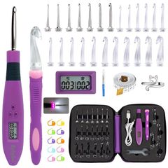 Brand New Light-Up Crochet Hook Set