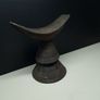 Antique Carved Wooden African Tribal Headrest / Decorative Ethnic Art Image 7
