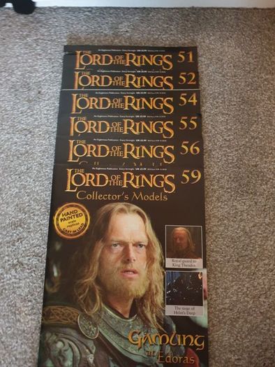 Lord of the Rings (lead) 86 models total.