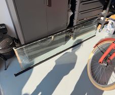 Bath screen flipper panel