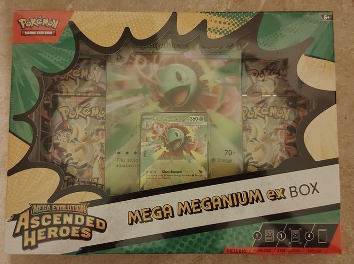 Pokemon Mega Evolution Ascended Heroes Ex Box