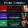 EMS Muscle Stimulator, ABS Trainer Muscle Stimulator, 6 Modes & 19 Intensities, Tactical X Abs Stimulator Full Body Ab/Arm/Hip Trainer for Men Women Image 4