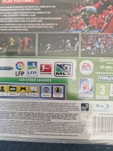 Fifa 12  PlayStation3 Ps3 Games Original