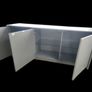 Calligaris - Modern Italian Large Sideboard 3 Doors Sage Green Image 2
