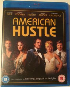 American Hustle (David O. Russell Film) [2013] Christian Bale, Amy Adams, Jeremy Renner, Bradley Cooper & Jennifer Lawrence [Blu-ray Movie]