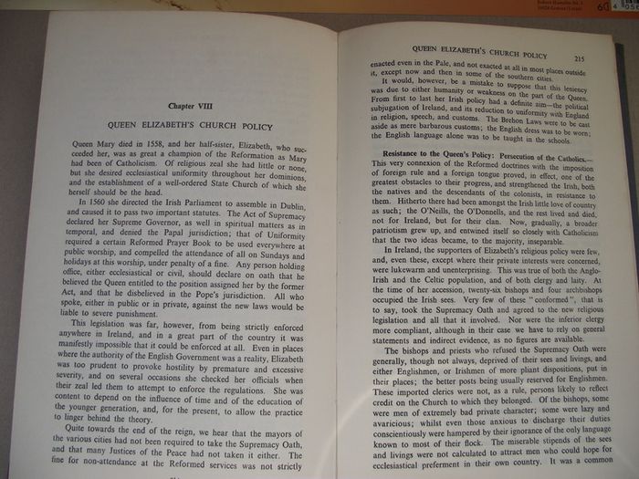 1960 'A Short History of the Irish People' by Educational Company of Ireland