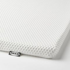2x IKEA NORDBERGET Memory Foam Mattress Toppers (90x200cm) - Barely Used