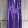 Satin look dress with rhinestones decoration size SM and ml new Image 2