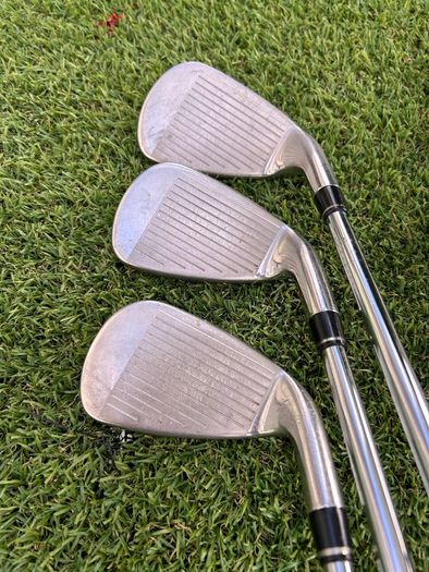 Full set of left handed golf clubs
