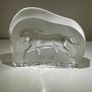 Vintage Edinburgh Crystal Horse Sculpture Image 3
