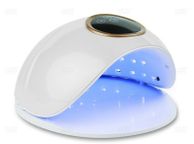 main image for ad Professional 80W UV LED Nail Lamp Gel Dryer Curing Lamp IR Touch - WHITE