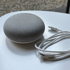 Google Nest Mini (2nd Gen) Smart Speaker - Chalk Grey
